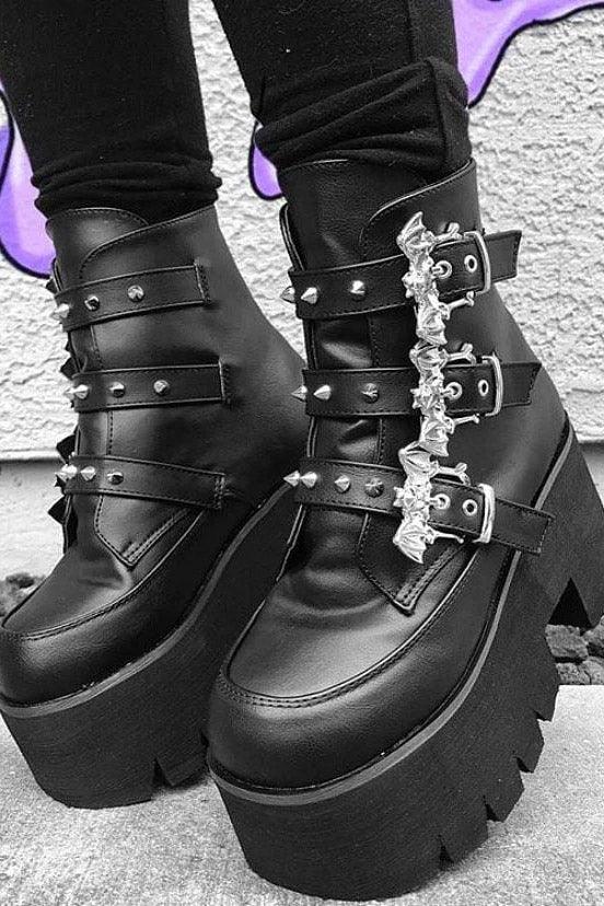 Womens Goth Shoes & Boots - VampireFreaks