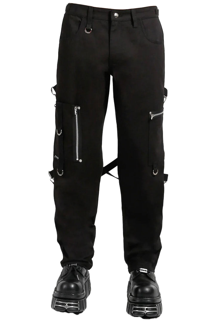 Tripp NYC Skate Punk Bondage Pants Black