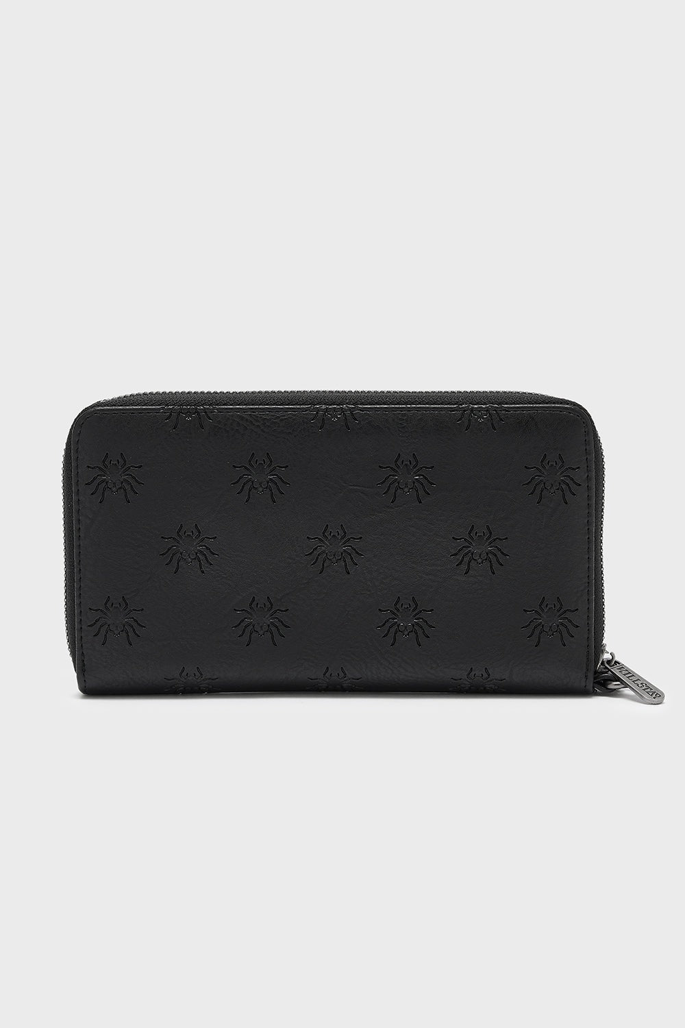 zippered spider wallet by killstar