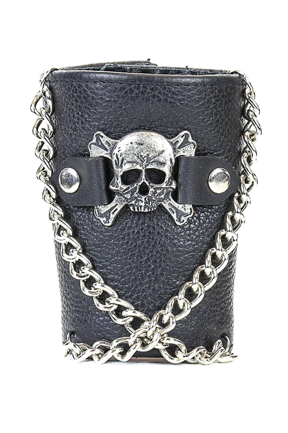 mens punk leather cuff bracelet