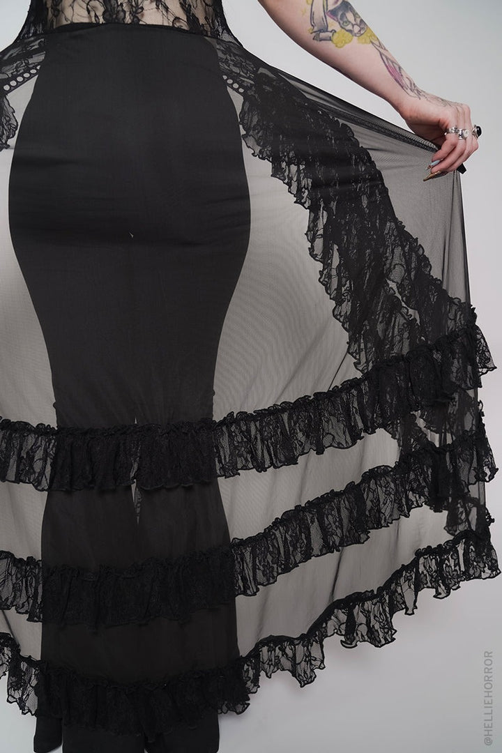 whimsigoth mesh ruffled duster