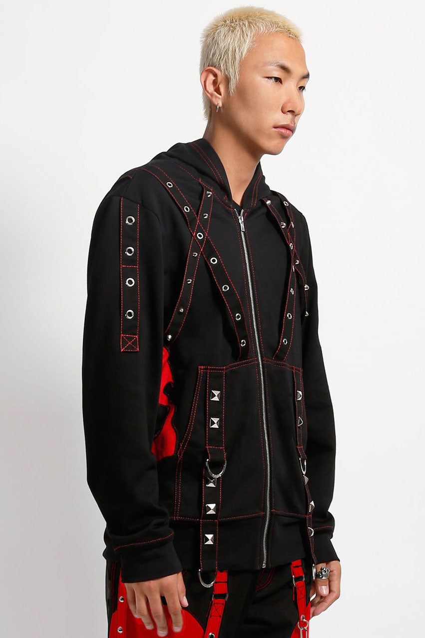 mens punk hoodie