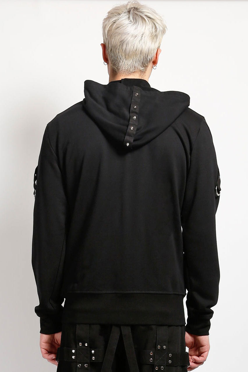 studded hoodie