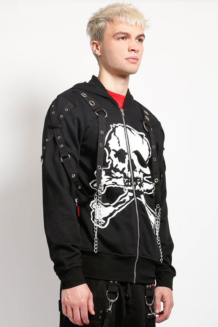 mens punk hoodie