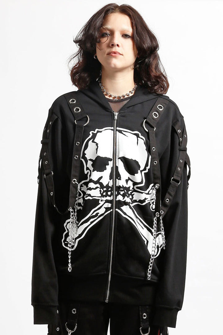 womens d-ring hoodie