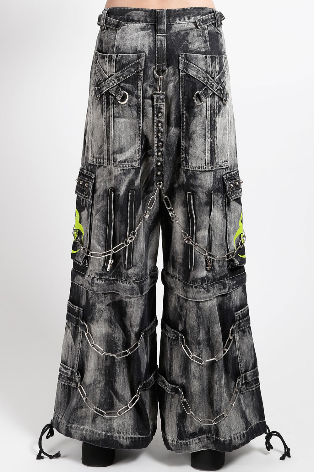 Tripp NYC Biohazard Pants [Black Denim Storm Wash