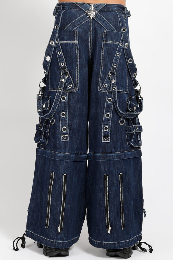 mens gothic street style baggy jeans