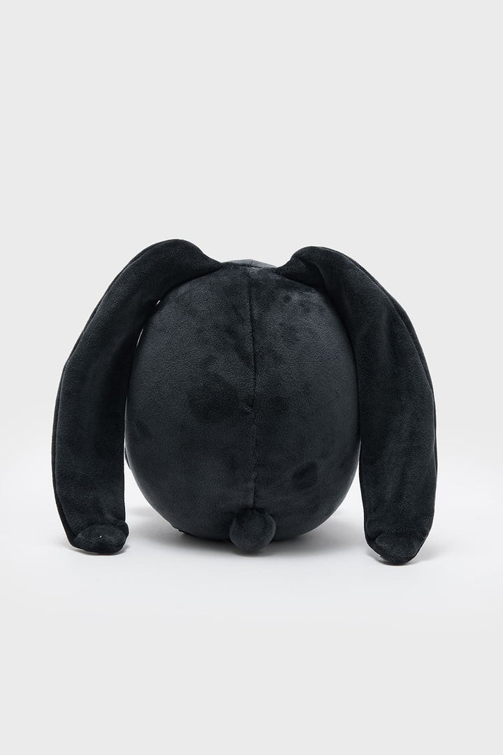black bunny rabbit stuffed animal toy