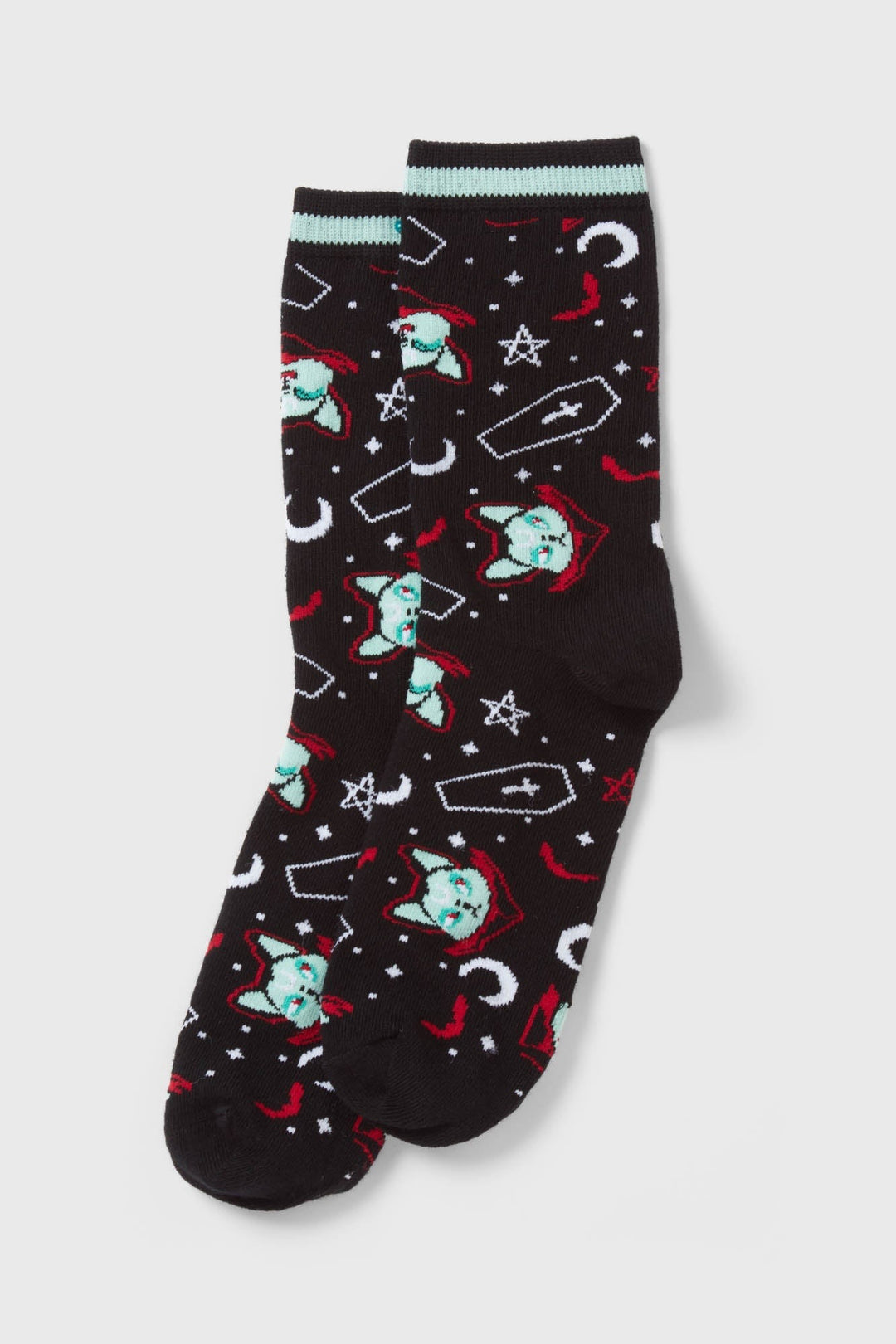 womens knitted halloween ankle socks