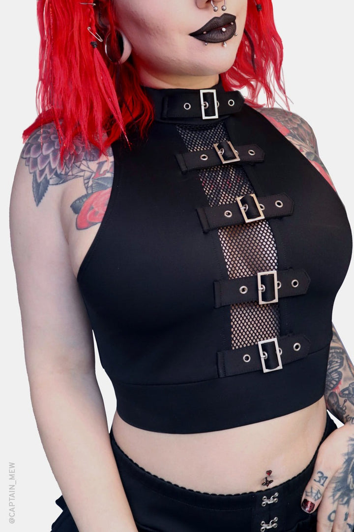 womens gothic swim top