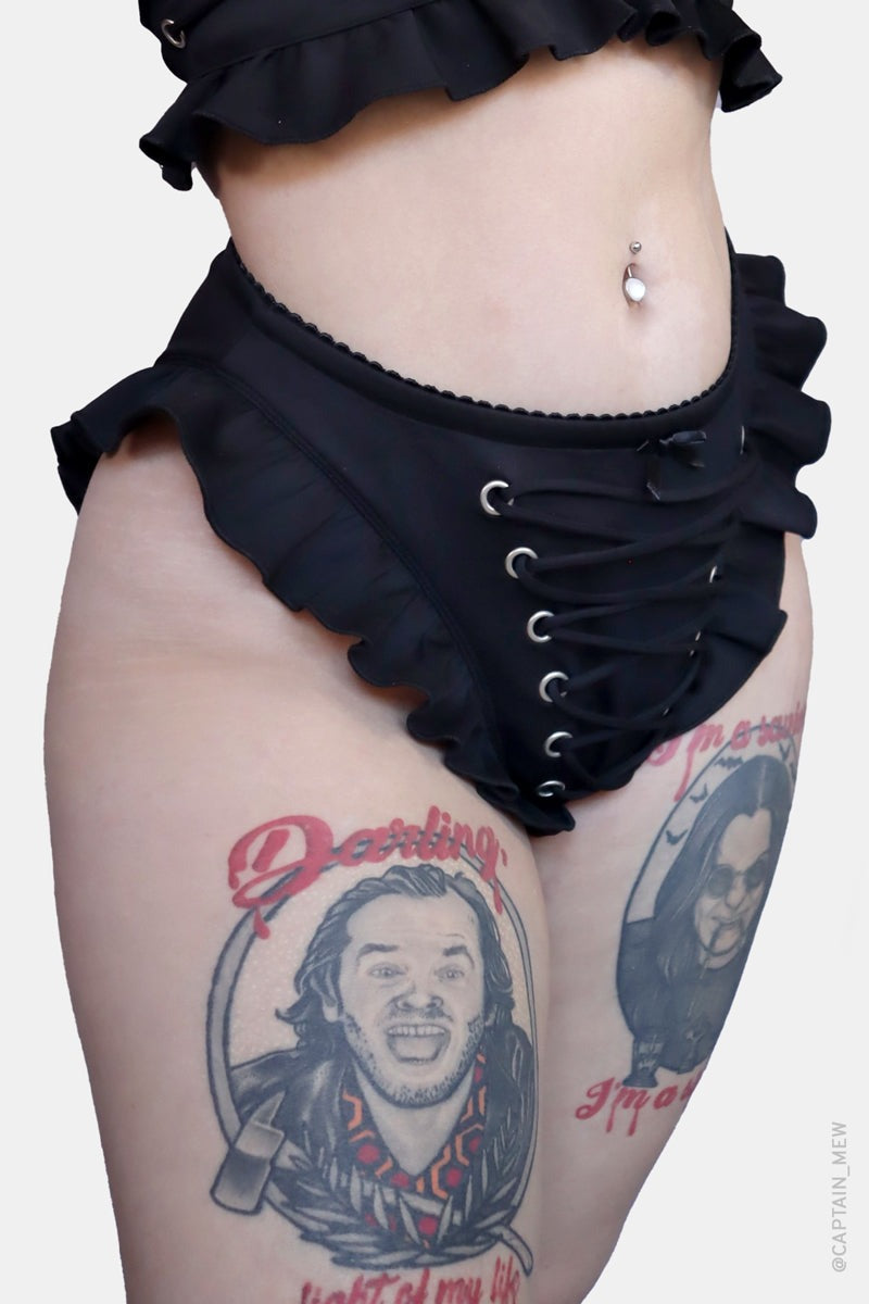 womens gothic swimsuit