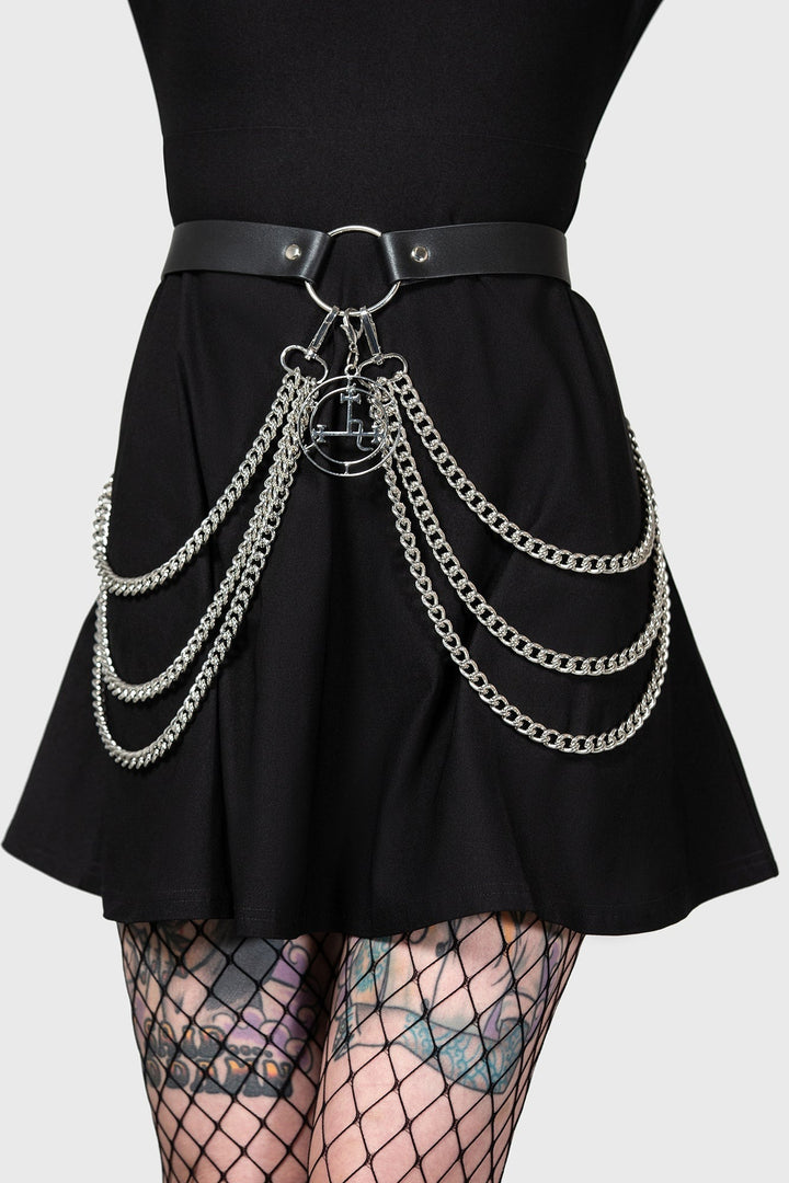 high waisted occult belt