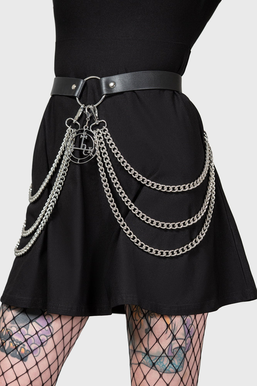 womens street goth belt