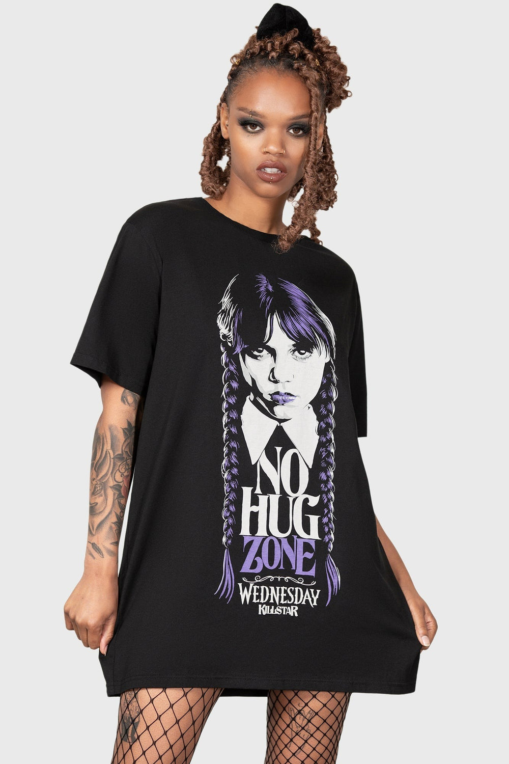 wednesday addams oversized shirt