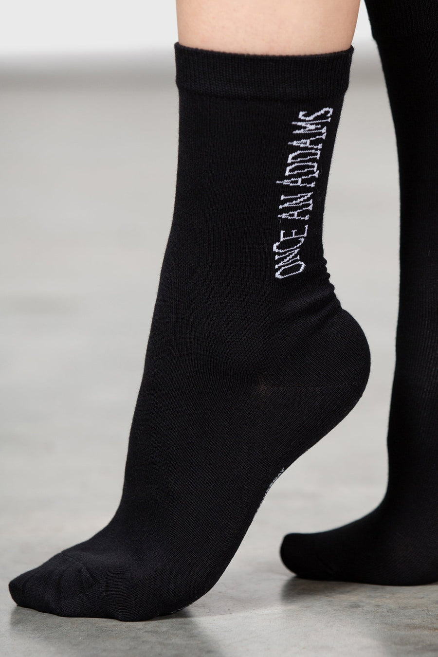 wednesday addams socks
