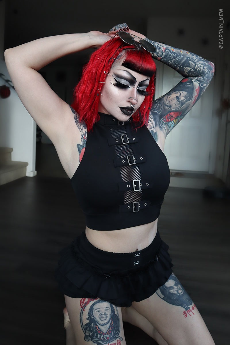 womens emo swimsuit