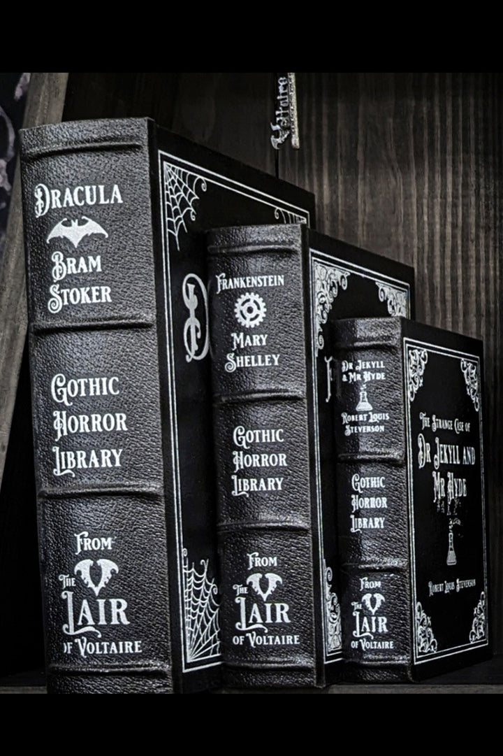 Treasure Tomes 3er-Pack – Gothic-Aufbewahrungsbücher