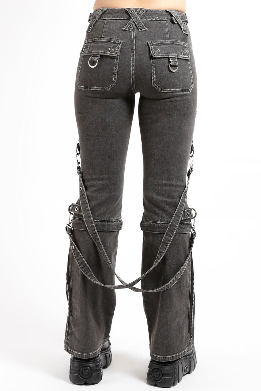 womens tripp pants acid wash