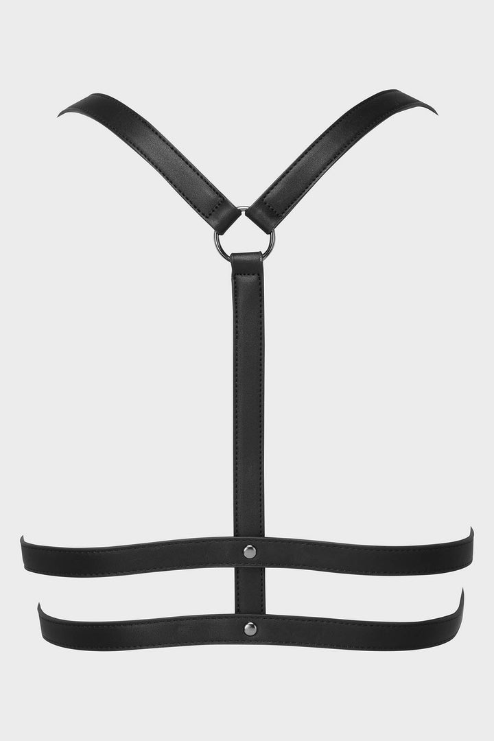 plus size black goth high waisted haress