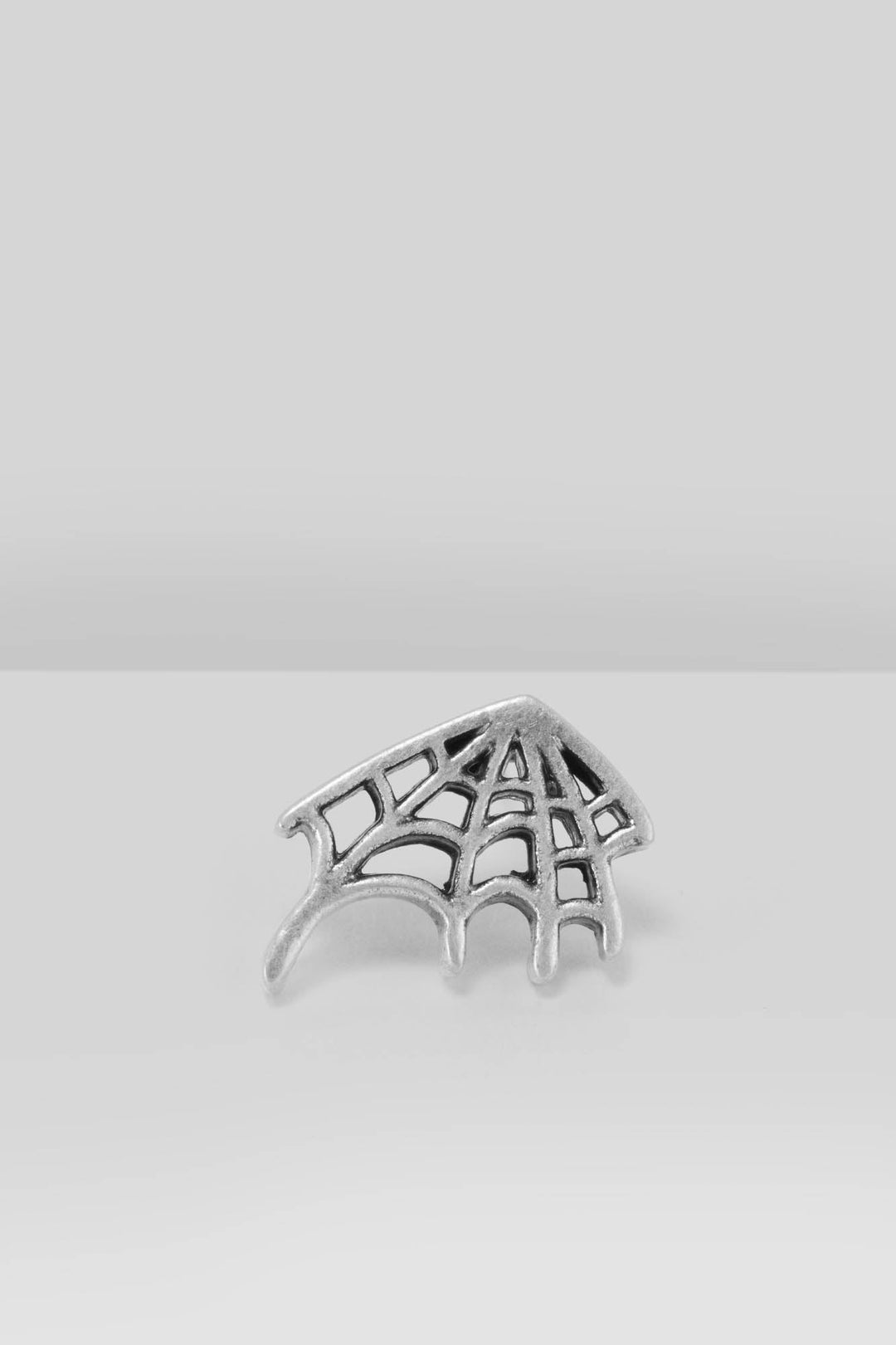 silver cobweb studs