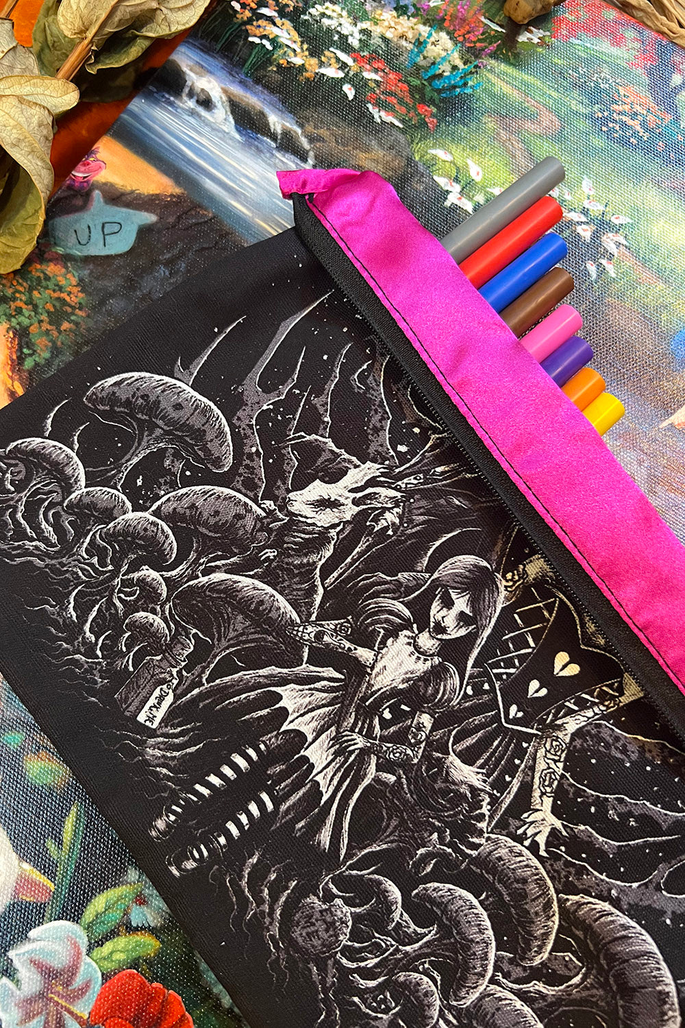alice in wonderland school bag