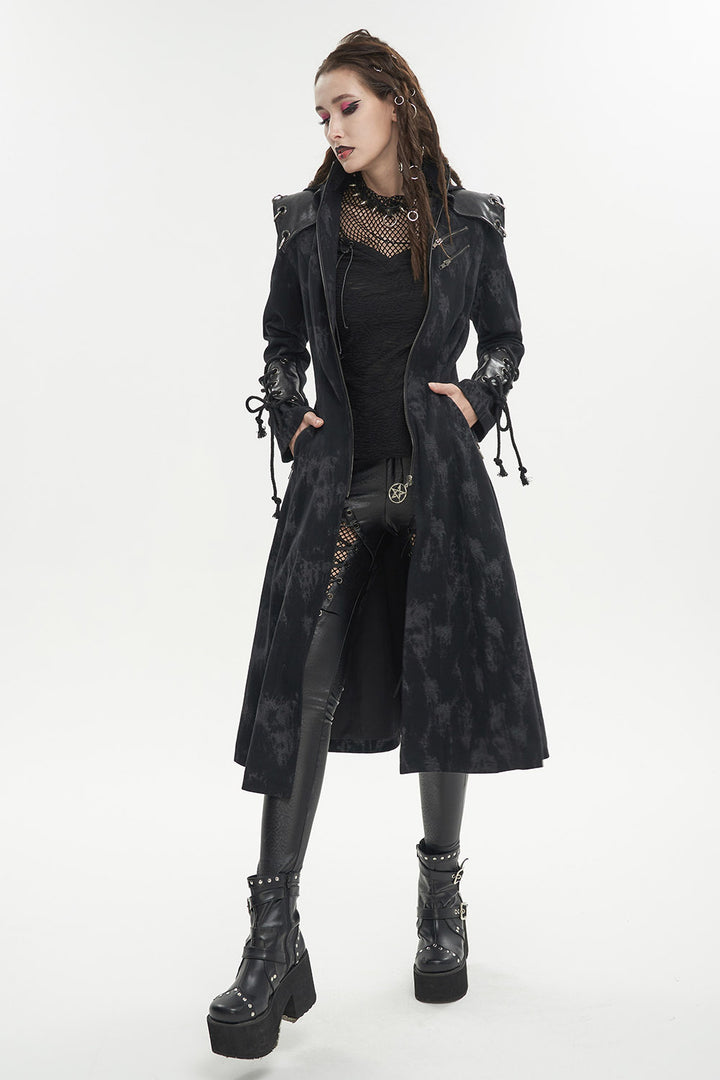 womens oversized hood jacket