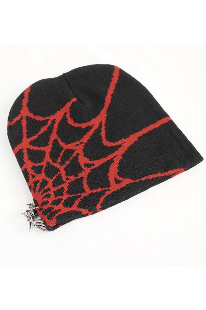 black knitted beanie for men