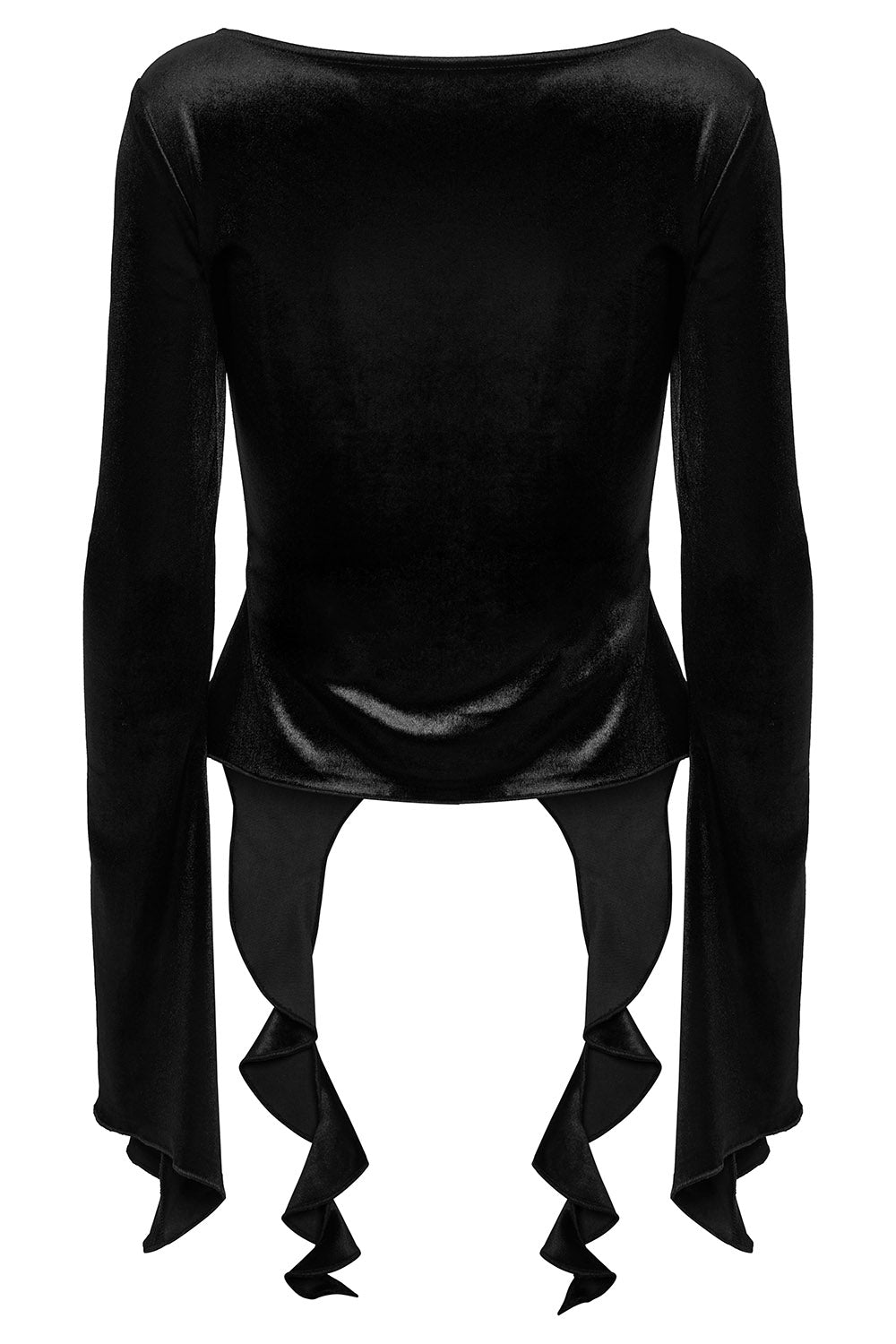 gothic gypsy top 70s inspired