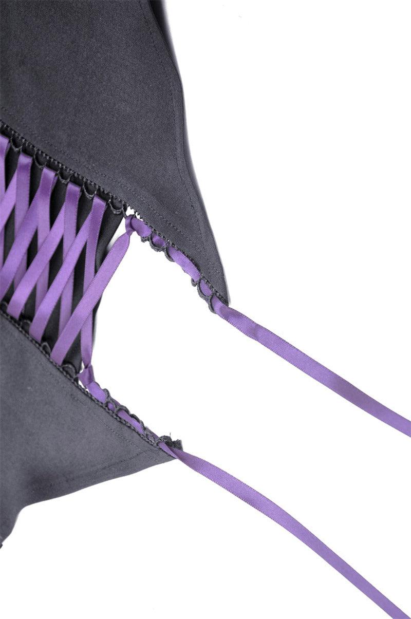 Moonhaunt Halter Crop Top