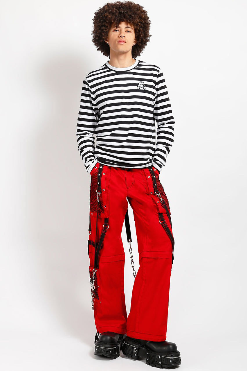 red punk tripp NYC pants
