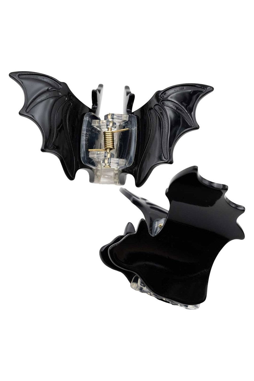 3D bat-shaped hair clips