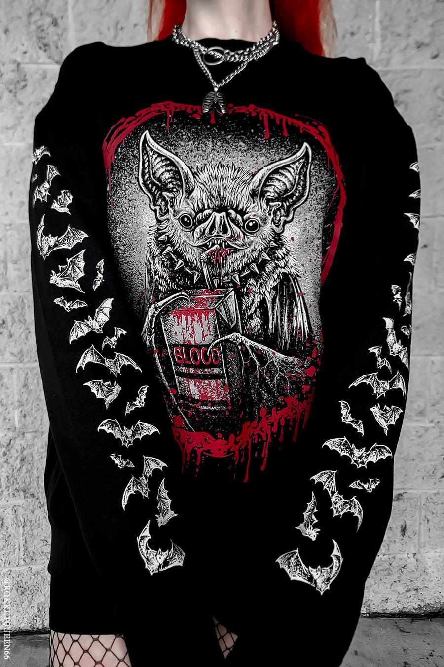 vampire bat sweatshirt