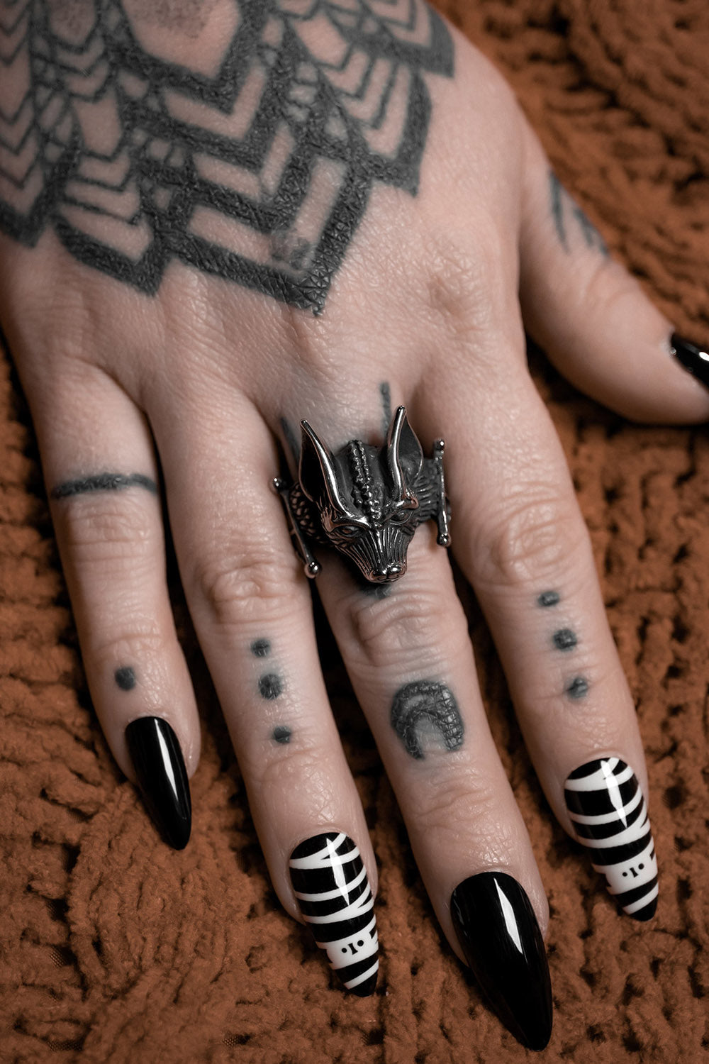 vintage bat ring