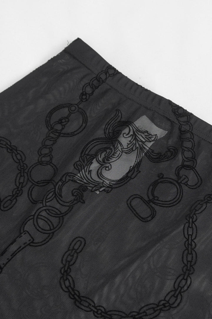 Black Ashes Mermaid Maxi Skirt - skirts - VampireFreaks - Devil Fashion
