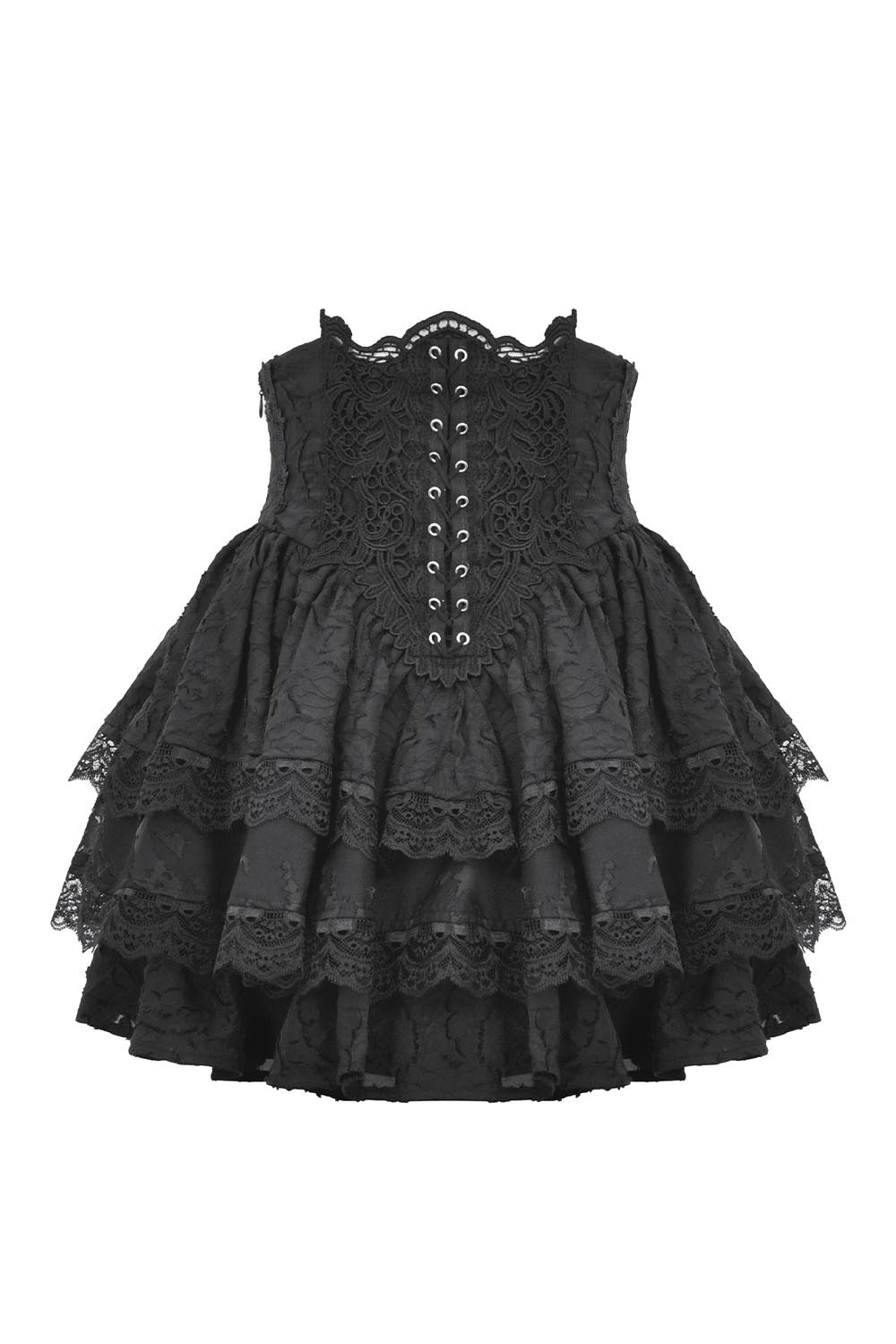 Ruffled Corset Mini Skirt – VampireFreaks