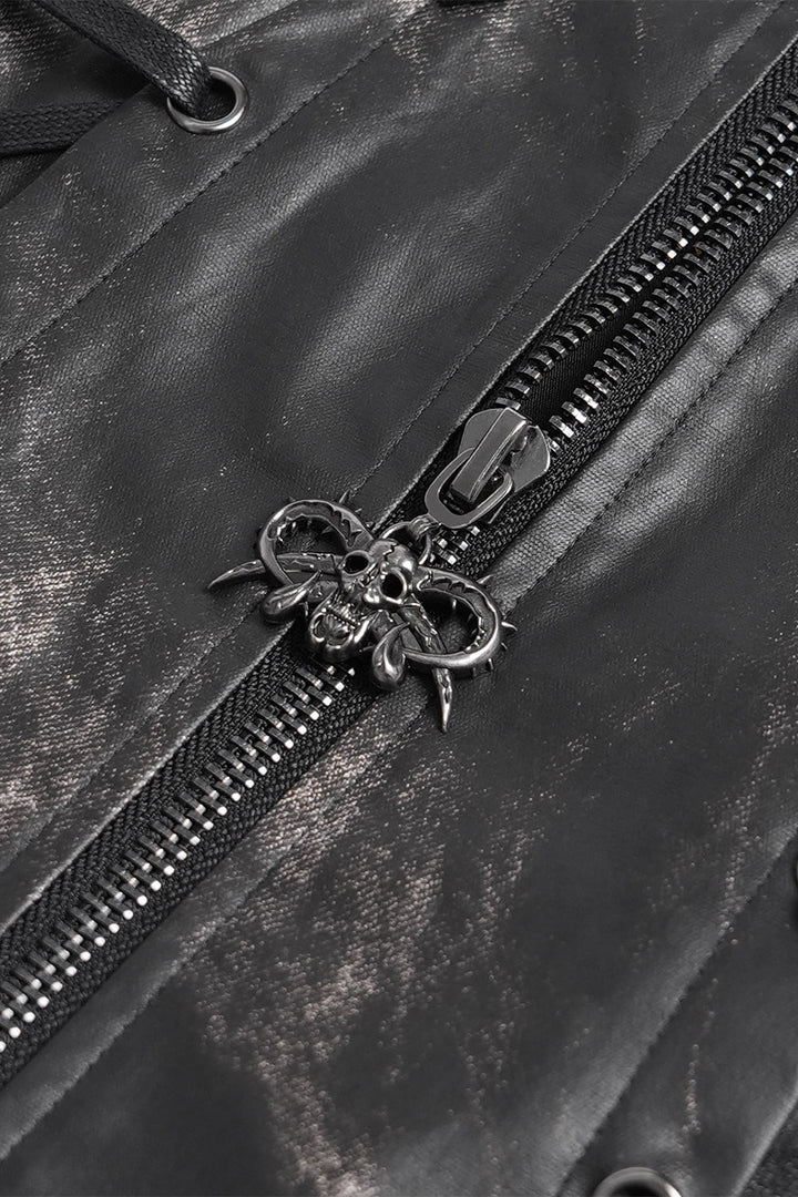 Phantom Rider Rugged Vegan Leather Vest