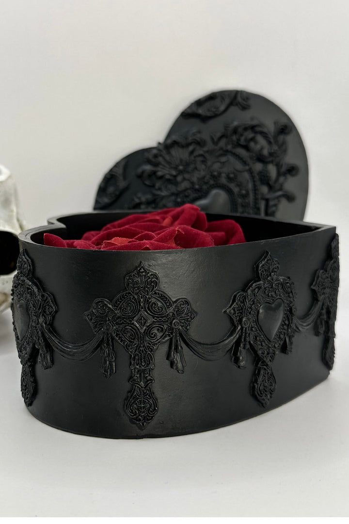 black gothic jewelry box