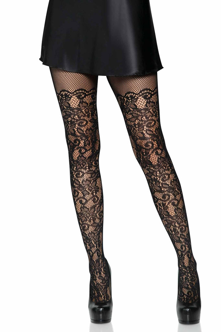 Tattoo Lace Stockings