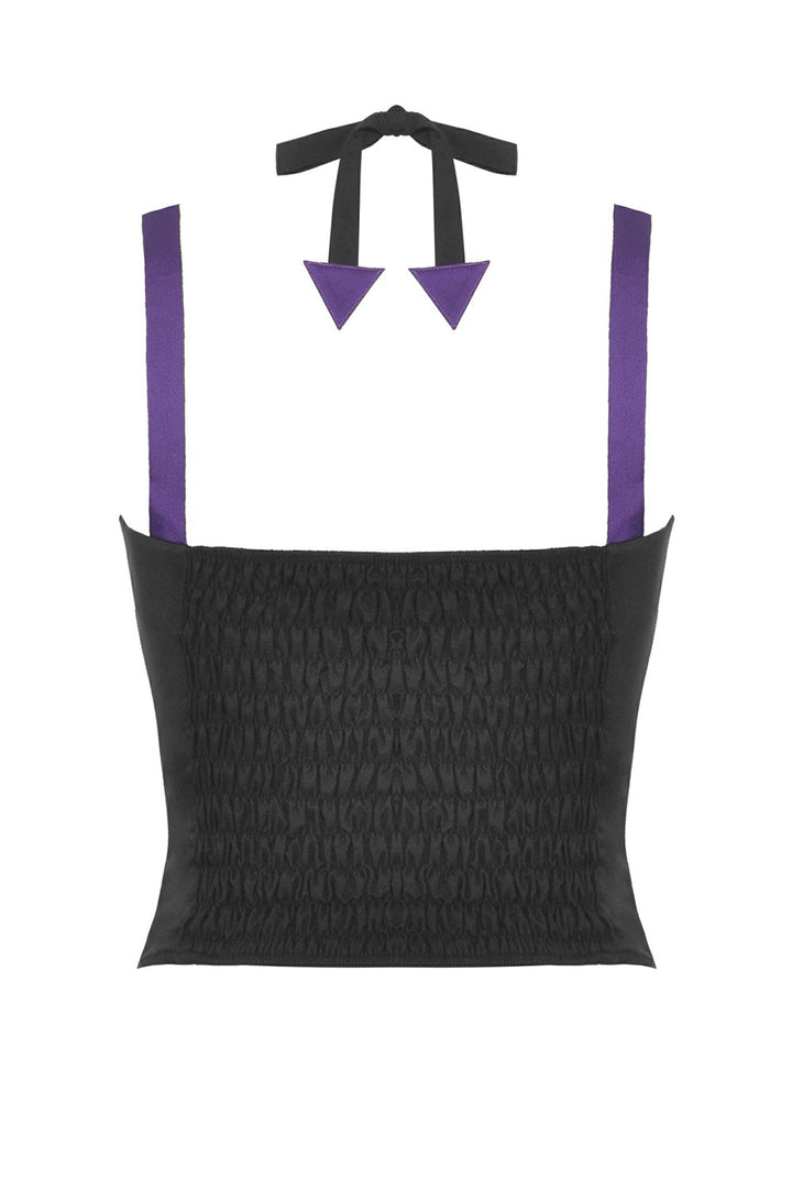Moonhaunt Halter Crop Top