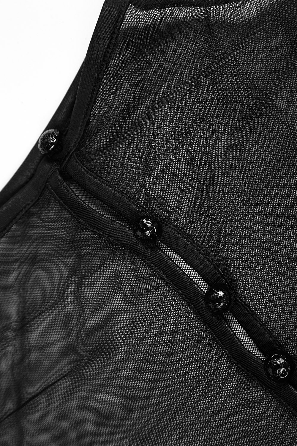 black buttons