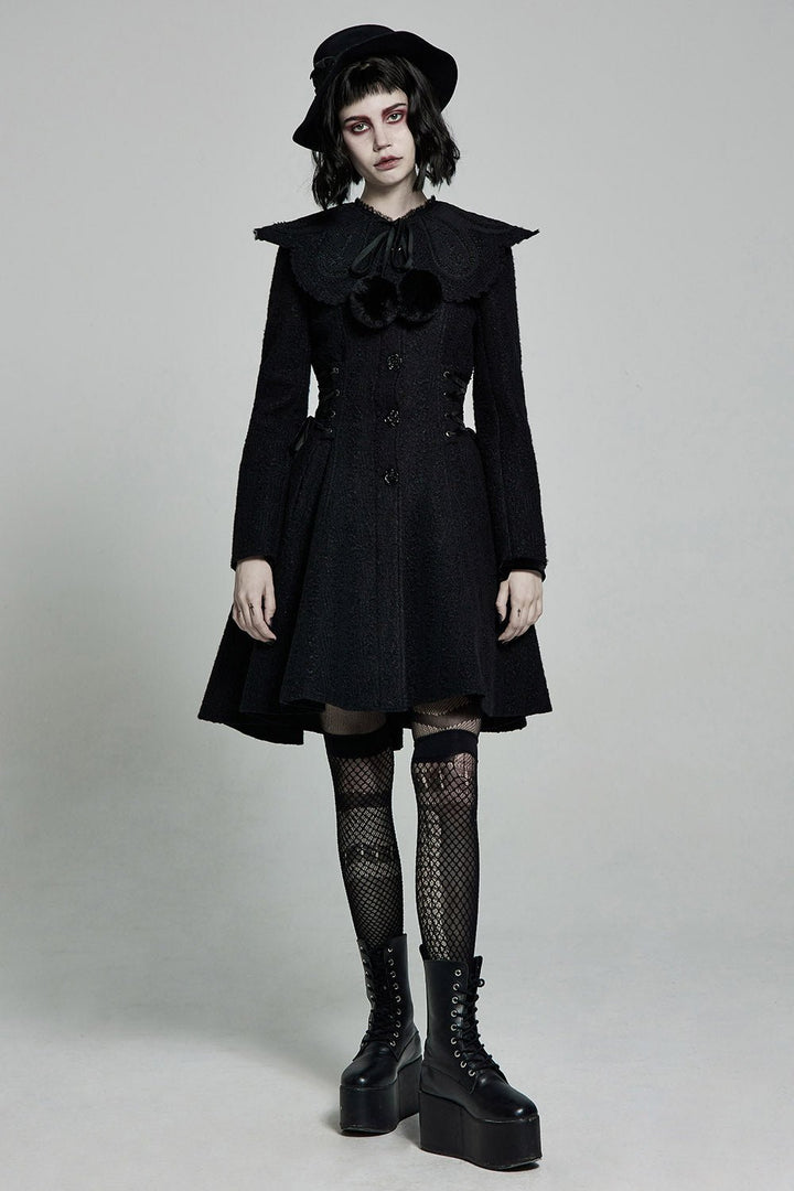 Black Sheep Vintage Goth Coat - womens outerwear - VampireFreaks - Punk Rave