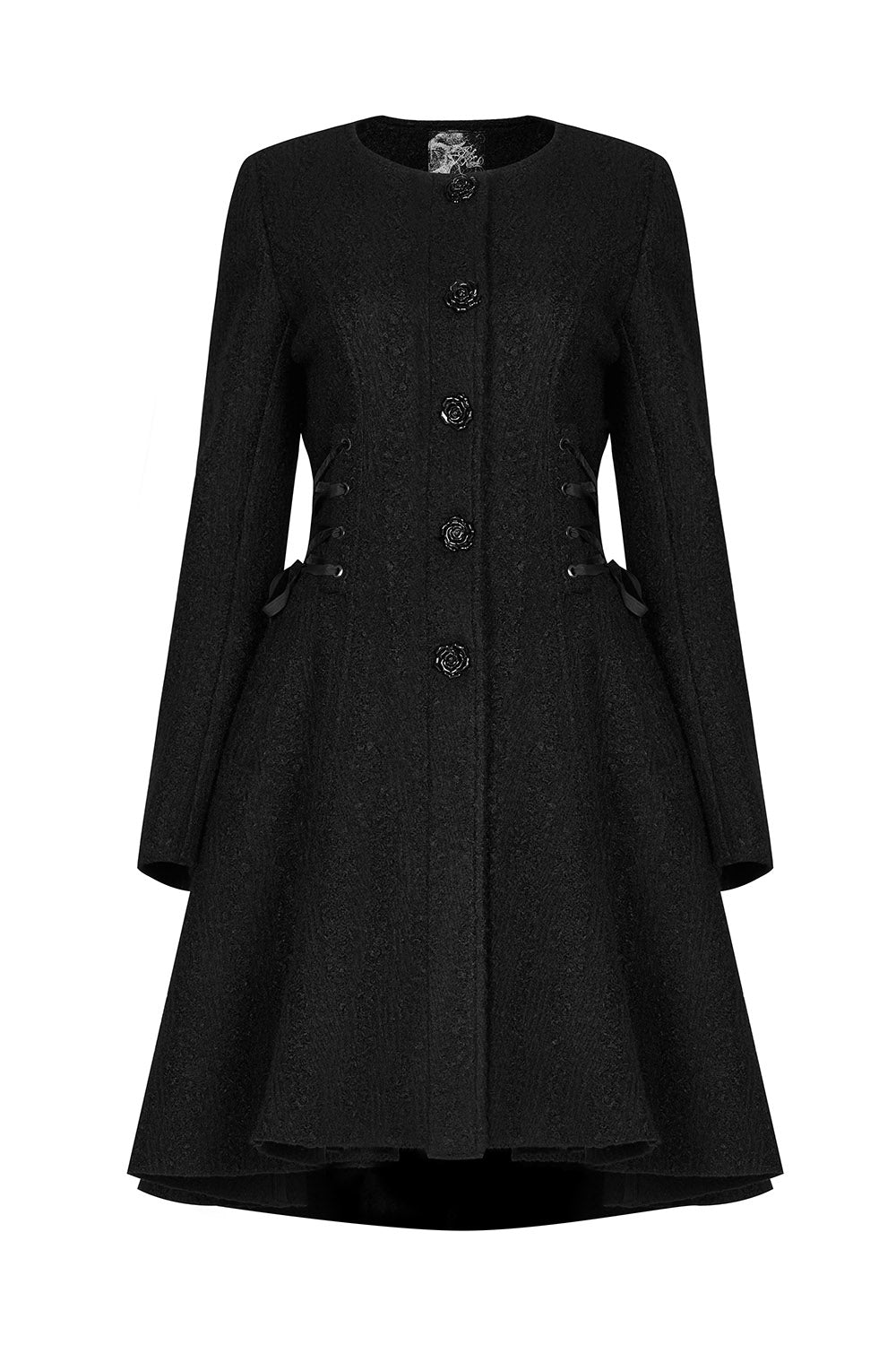 Black Sheep Vintage Goth Coat - womens outerwear - VampireFreaks - Punk Rave