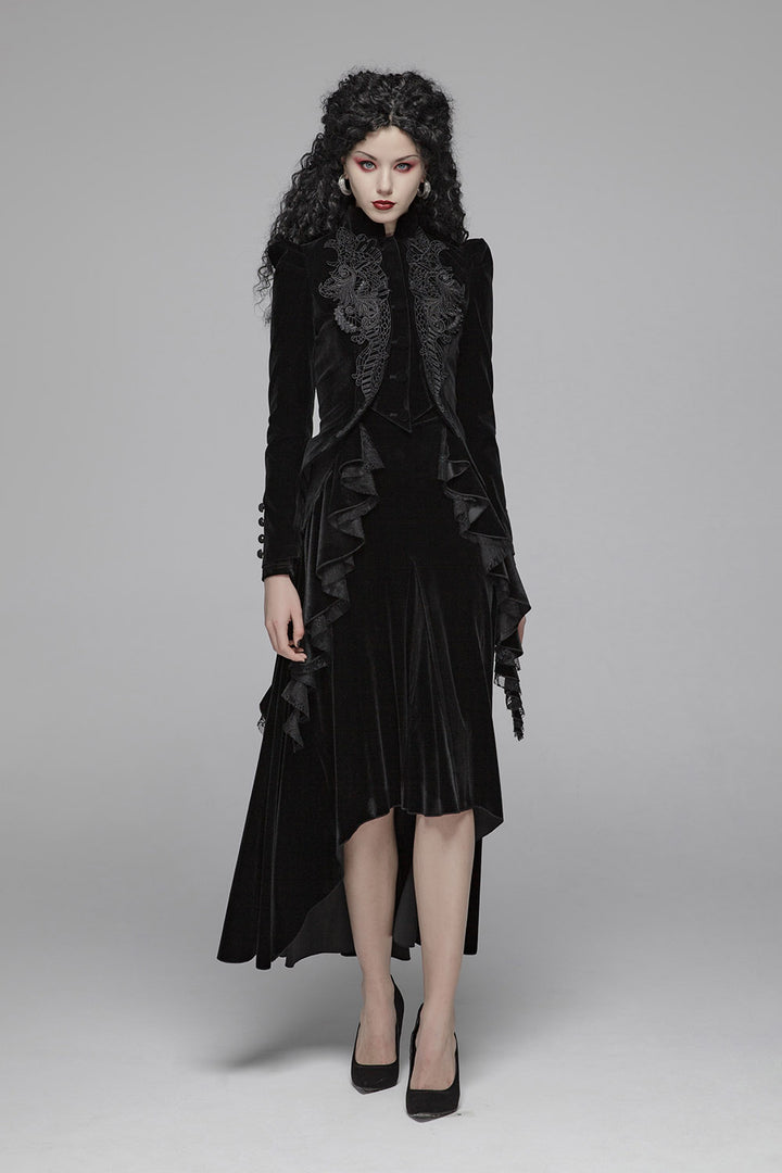 old fashioned vampire goth jacket