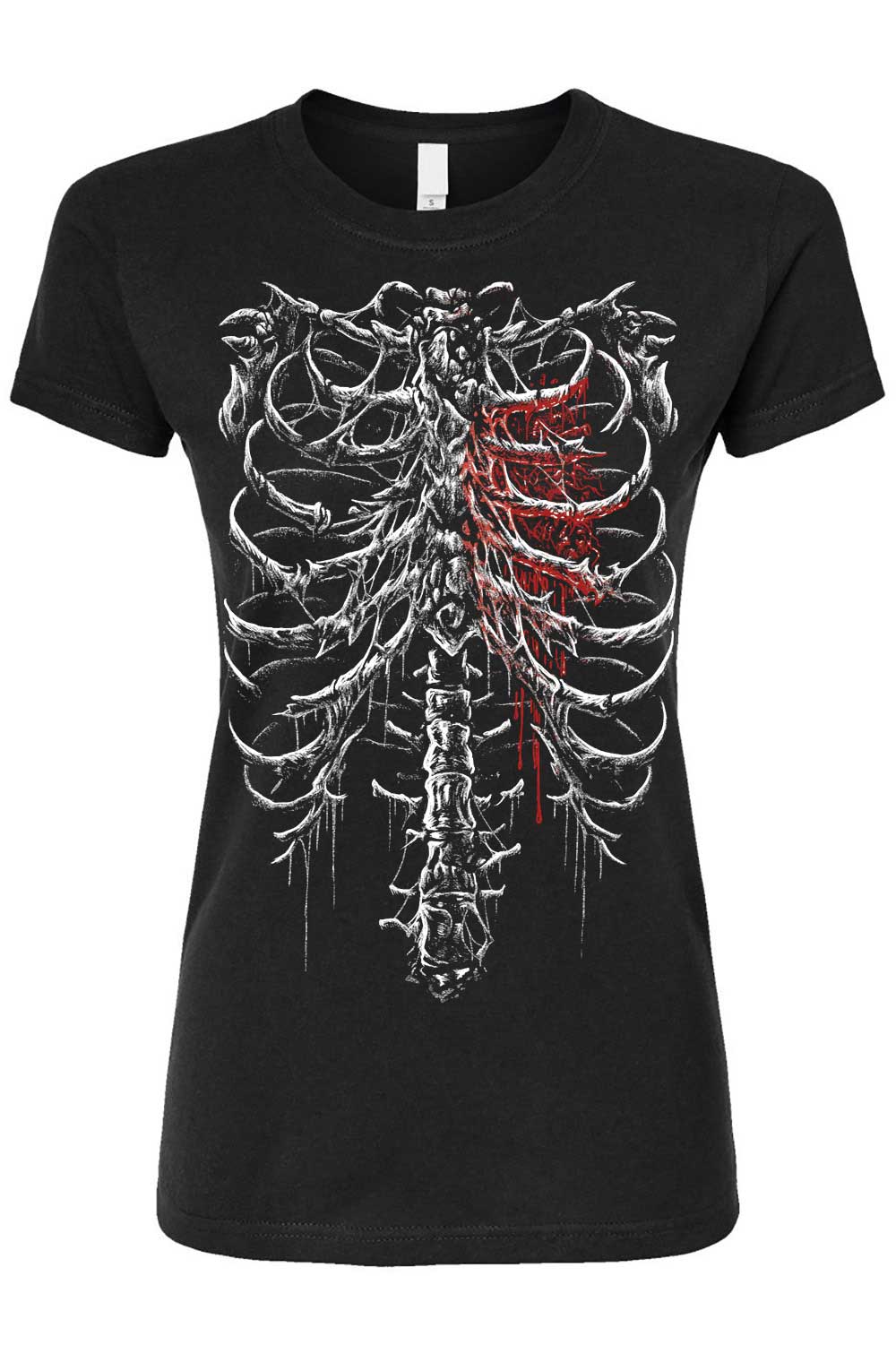 Bleeding Heart Skeleton T-shirt