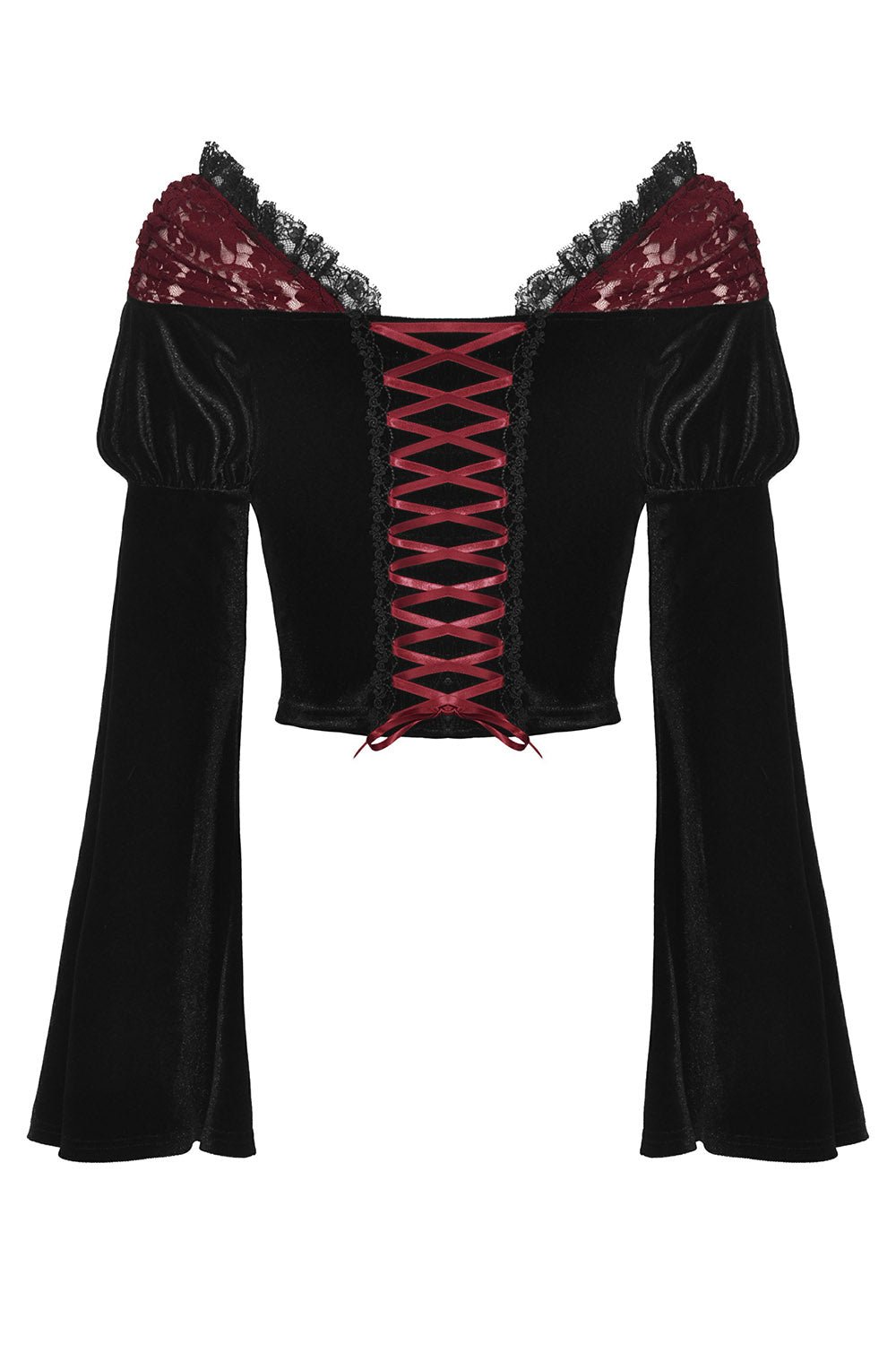 Blood Fantasia Velvet Top - womens tops - VampireFreaks - Dark In Love