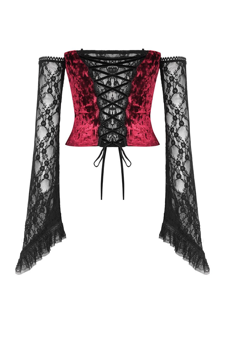 Blood Pact Corset Top - womens tops - VampireFreaks - Dark In Love