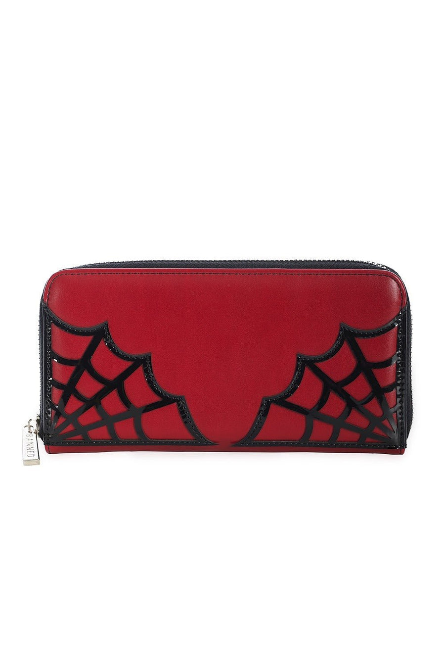 Blood Red Cobwebs Wallet - bags & wallets - VampireFreaks - Banned Apparel / Lost Queen