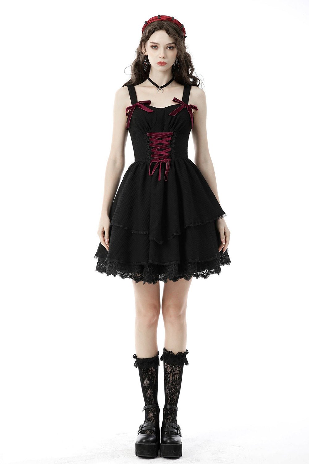 Blood Rose Layered Dress - dresses - VampireFreaks - Dark In Love