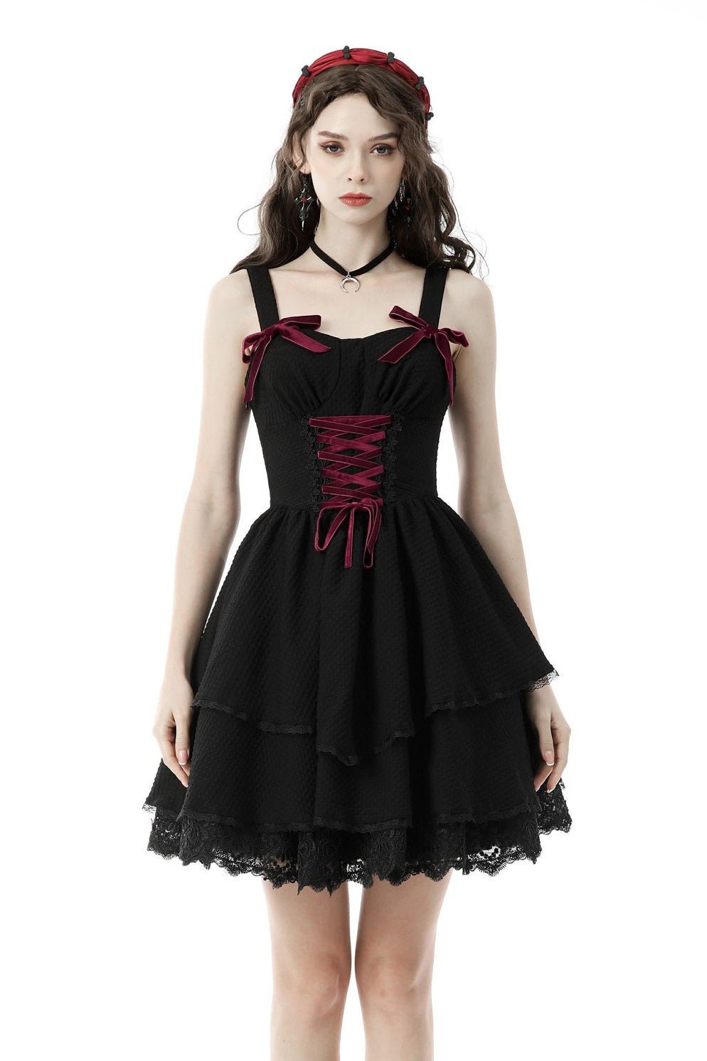 Blood Rose Layered Dress - dresses - VampireFreaks - Dark In Love