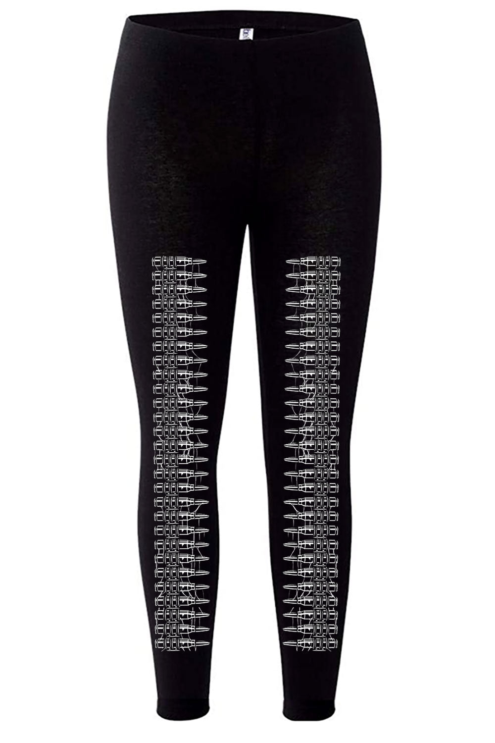 Leggings góticos occidentales con diseño de bala